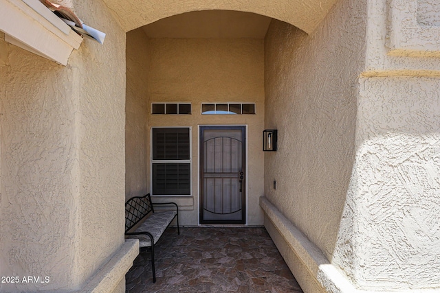 4558 E Libby St, Phoenix, AZ 85032 - view of exterior entry with stucco siding
