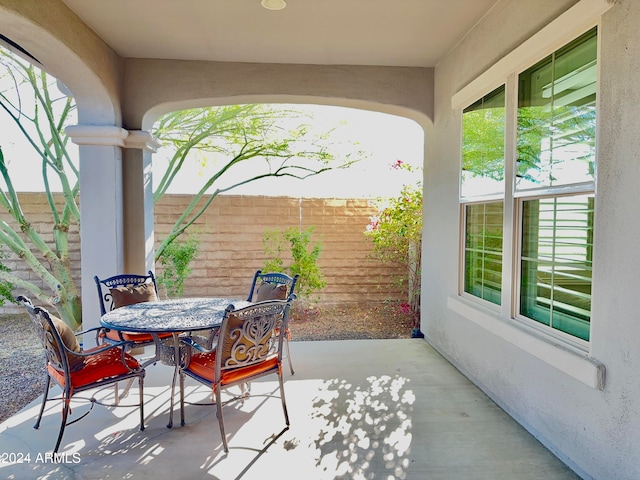 view of patio / terrace