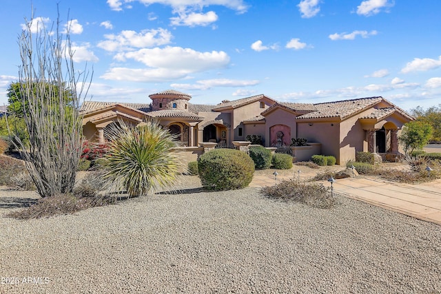 view of mediterranean / spanish-style home