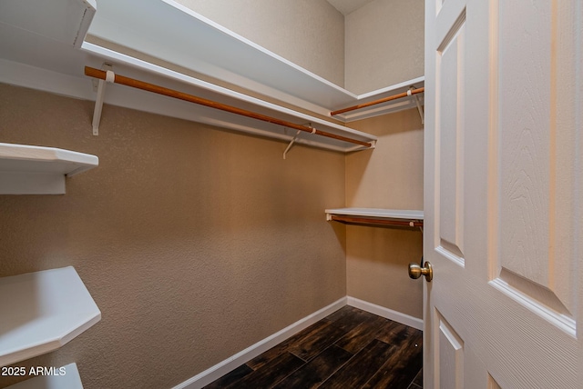 10691 E 37th Pl, Yuma, AZ 85365 - spacious closet with dark wood-style flooring