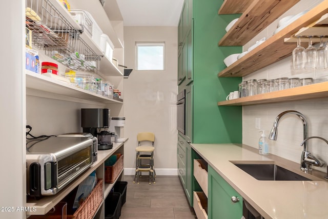 pantry with sink