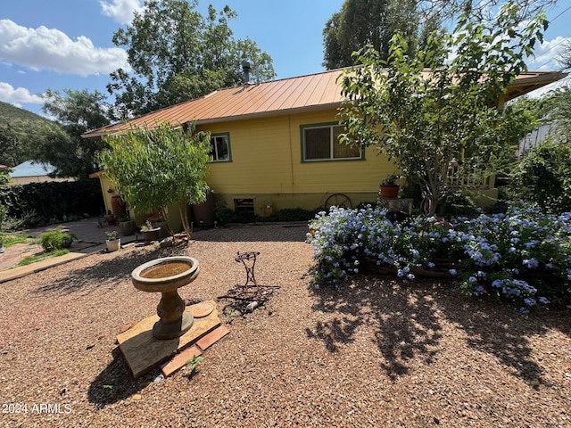 view of back of house