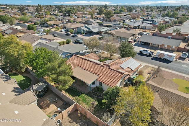 aerial view