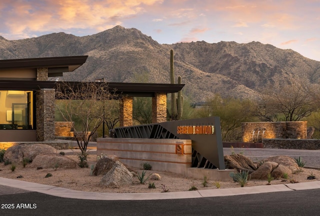 24642 N 123rd Pl Unit 114, Scottsdale, AZ 85255 - view of mountain background