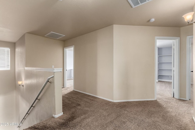 23332 N Serenity Trl, Florence, AZ 85132 - hall featuring an upstairs landing and carpet floors