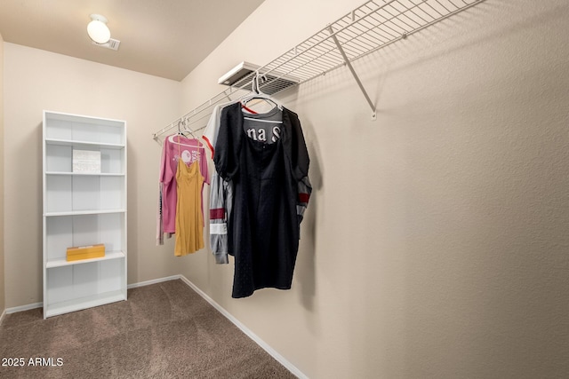 23332 N Serenity Trl, Florence, AZ 85132 - spacious closet featuring dark colored carpet