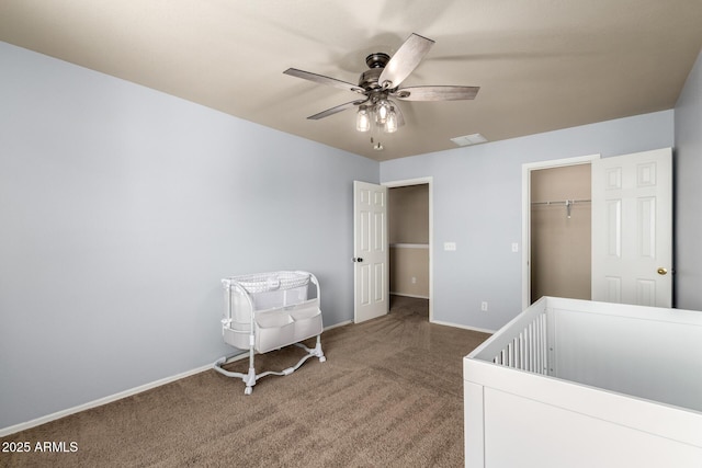 23332 N Serenity Trl, Florence, AZ 85132 - bedroom featuring carpet and a ceiling fan