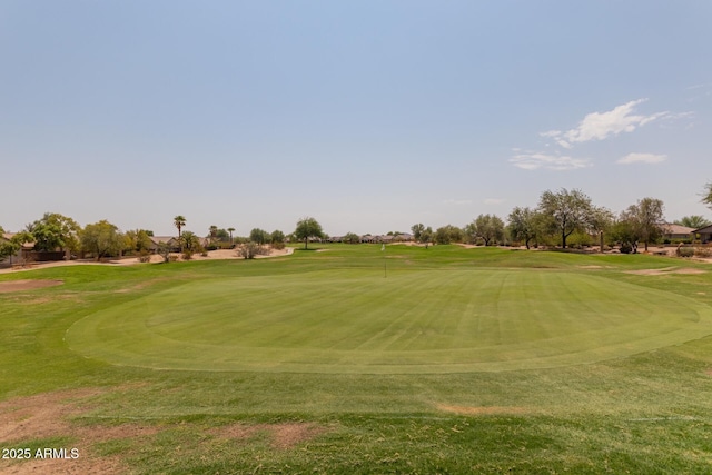 surrounding community featuring golf course view