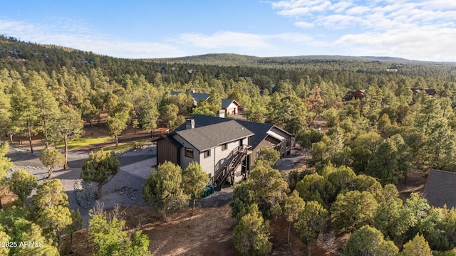 1500 W Pinetree Ct, Show Low, AZ 85901 - aerial overview of property's location featuring a forest