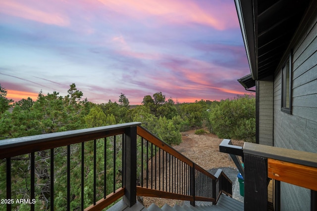 1500 W Pinetree Ct, Show Low, AZ 85901 - view of wooden terrace