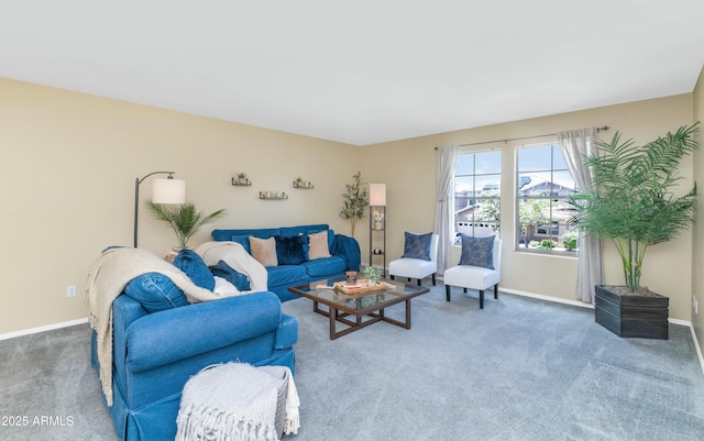 1821 E Patrick Ln, Phoenix, AZ 85024 - carpeted living area featuring baseboards
