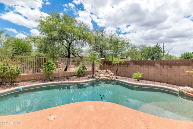 1821 E Patrick Ln, Phoenix, AZ 85024 - view of pool featuring a fenced backyard