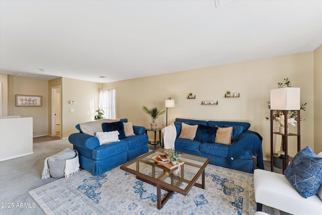 1821 E Patrick Ln, Phoenix, AZ 85024 - carpeted living area with baseboards