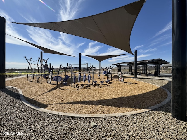 view of community playground