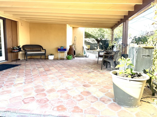 view of patio