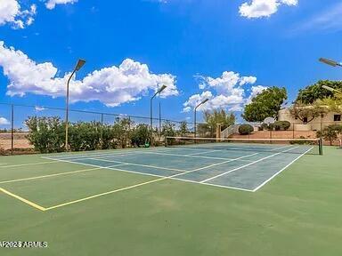 view of sport court