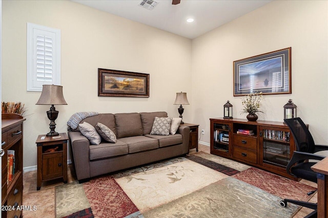 view of living room