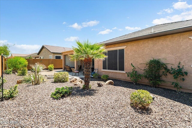 exterior space featuring a patio