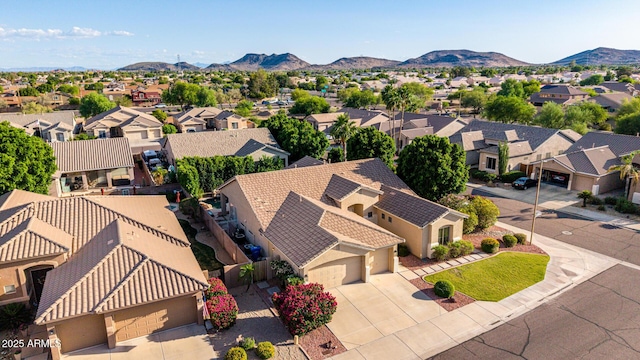 4215 W Hackamore Dr, Phoenix, AZ 85083 - aerial view of residential area featuring a mountain backdrop