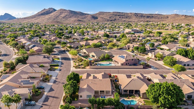 4215 W Hackamore Dr, Phoenix, AZ 85083 - aerial view of residential area with mountains