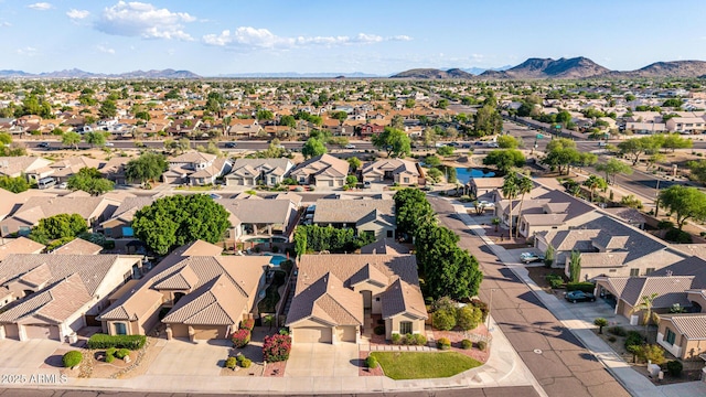 4215 W Hackamore Dr, Phoenix, AZ 85083 - aerial perspective of suburban area with a mountain backdrop