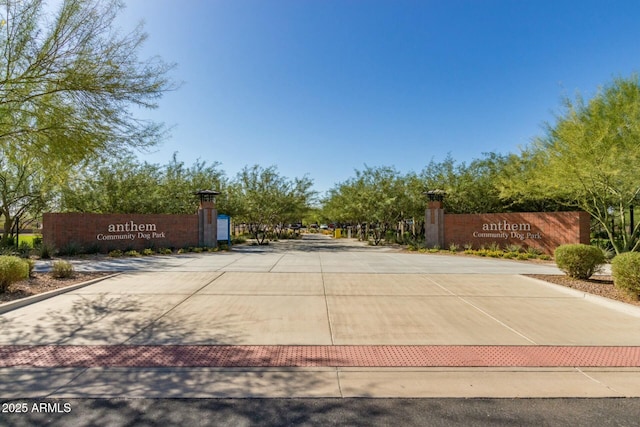 view of gate