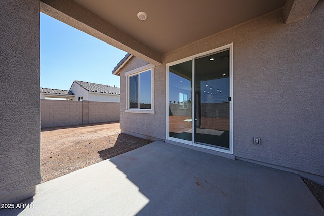 19115 N Los Gabrieles Way, Maricopa, AZ 85138 - view of patio featuring fence