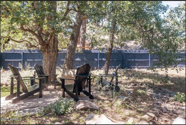 17405 S Shadow Rock Pl, Munds Park, AZ 86017 - view of yard