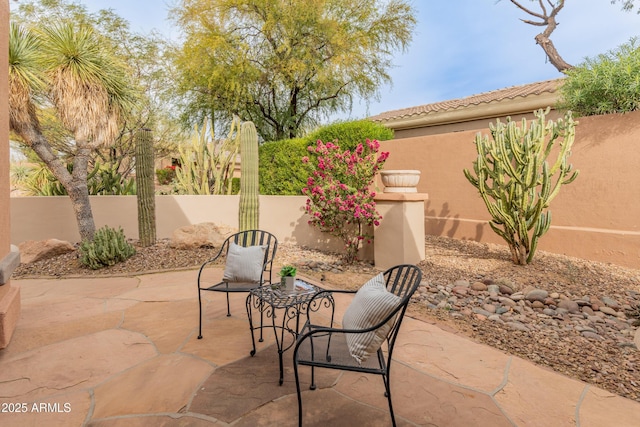 view of patio