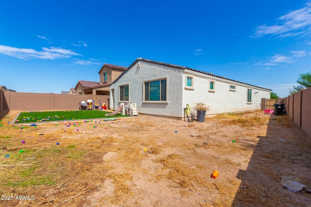 view of back of property