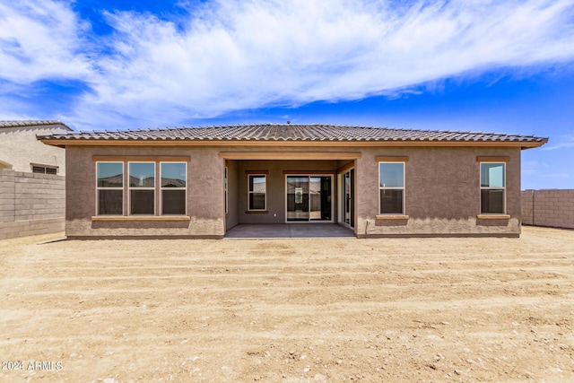 view of rear view of house