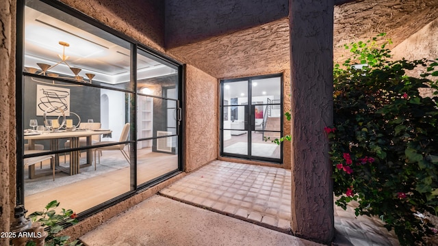 4434 E Camelback Rd Unit 128, Phoenix, AZ 85018 - property entrance featuring french doors and stucco siding