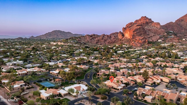 4434 E Camelback Rd Unit 128, Phoenix, AZ 85018 - view of property location with mountains and nearby suburban area