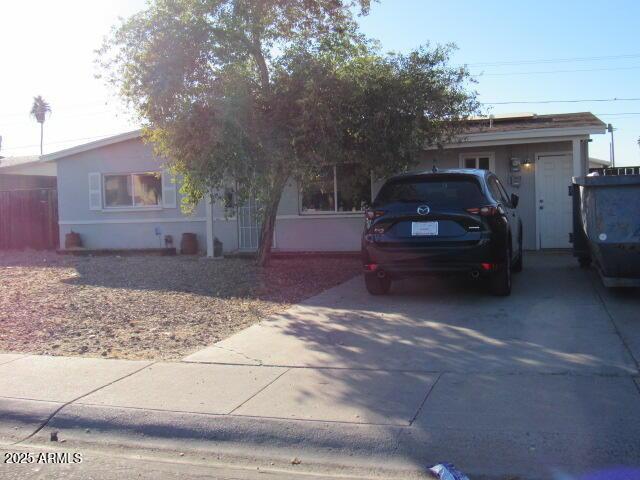 view of ranch-style house