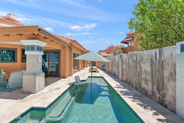 10838 N 10th St, Phoenix, AZ 85020 - view of pool with a patio