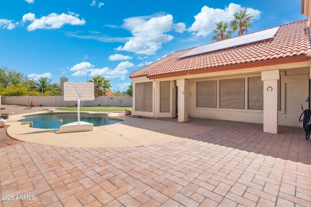 7503 W Julie Dr, Glendale, AZ 85308 - view of pool with a fenced backyard and a patio