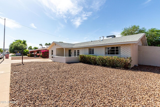 7440 E Hubbell St, Scottsdale, AZ 85257 - view of front facade featuring brick siding