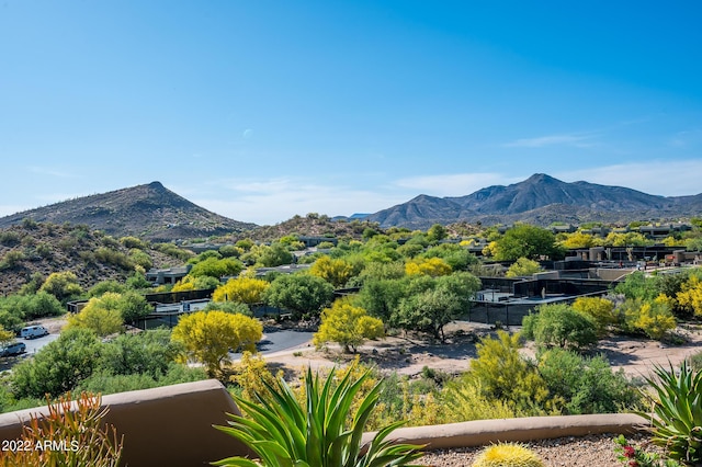 property view of mountains