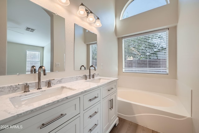 12333 W Marshall Ave, Litchfield Park, AZ 85340 - full bath featuring plenty of natural light, visible vents, and a sink