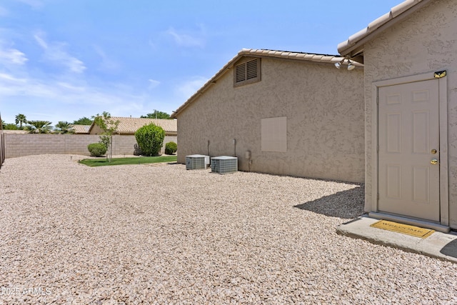1182 E Canyon Way, Chandler, AZ 85249 - fenced backyard with central air condition unit