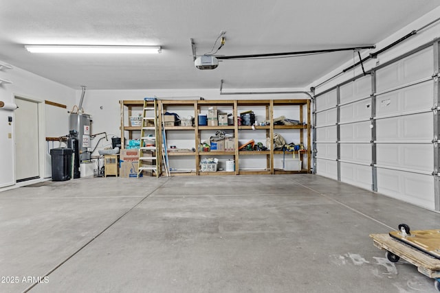 1182 E Canyon Way, Chandler, AZ 85249 - garage featuring gas water heater and a garage door opener