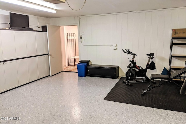 view of exercise room