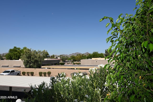 8649 E Royal Palm Rd Unit 213, Scottsdale, AZ 85258 - view of yard with a mountain view