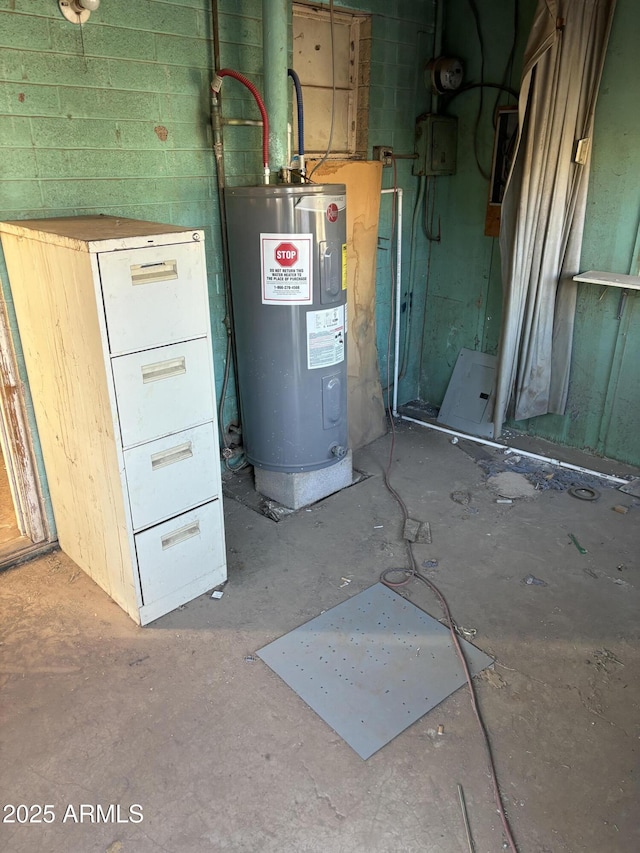 utilities with water heater