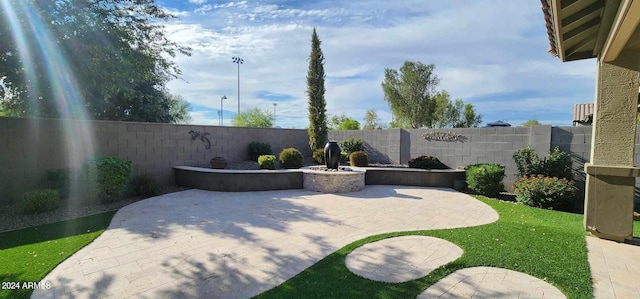 view of patio