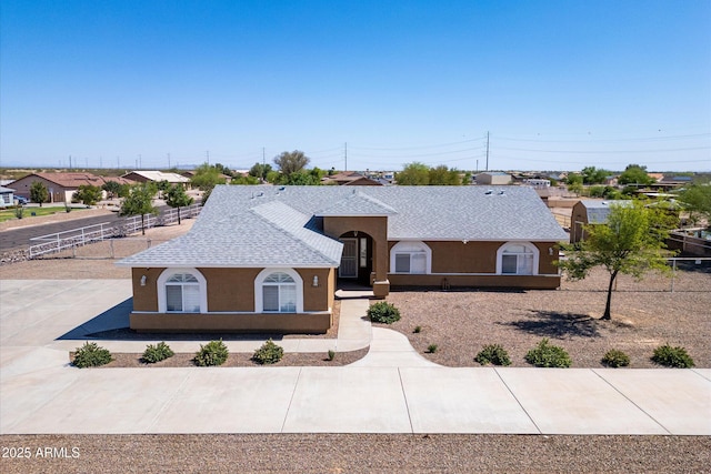 23705 N Chaps Dr, Florence, AZ 85132 - ranch-style home featuring stucco siding and roof with shingles