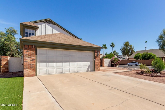 830 E Gila Ln, Chandler, AZ 85225 - view of home's exterior with brick siding and board and batten siding