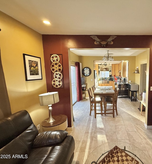 2014 N 17th Pl, Phoenix, AZ 85006 - dining room with recessed lighting and baseboards