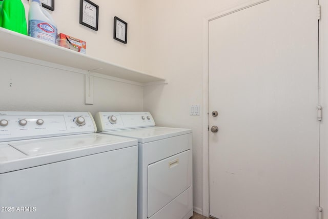 12371 W Hadley St, Avondale, AZ 85323 - laundry room featuring laundry area and washer and clothes dryer