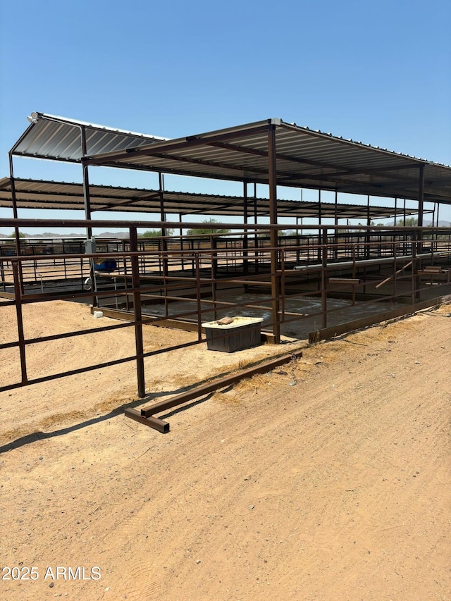 view of stable